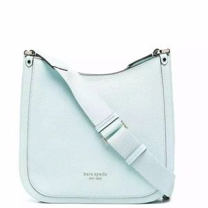 Kate Spade Roulette Medium Messenger Blue Glow